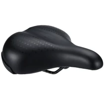 BBB BSD-96 SoftComfort Relaxed GelFoam unisex komfort nyereg, géles, 205 mm, fekete