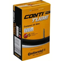 Continental Compact 20 Slim 20x1,125-1,25 (28/32-406/451) DO belső gumi, FV42 (42 mm hosszú bontható szeleppel, presta)
