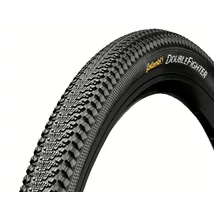 Continental Double Fighter III 28x1,4 (37-622) külső gumi (köpeny), 550g, fekete