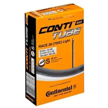 Continental Race28 Light 622 x 20/25 (700c) DO országúti belső gumi, FV80 (80 mm hosszú bontható szeleppel, presta), 75g