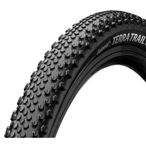 Continental Terra Trail 28x1,35 (35-622) gravel külső gumi (köpeny), kevlárperemes, defektvédett (Shieldwall), TL-Ready, E25, 455g, fekete, OEM kiszerelés
