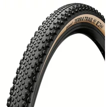 Continental Terra Trail 28x1,50 (40-622) gravel külső gumi (köpeny), kevlárperemes, defektvédett (Shieldwall), TL-Ready, E25, 450g, krémszínű oldalfal, OEM kiszerelés