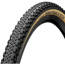 Continental Terra Trail ProTection 28x1,5 (40-622) gravel külső gumi (köpeny), kevlárperemes, defektvédett (ProTection), TL-Ready, E25, 445g, krémszínű oldalfallal, OEM kiszerelés