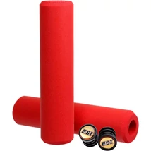 Esi Grips Extra Chunky vízálló szilikon szivacs markolat, 132x34 mm, piros