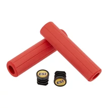 Esi Grips Ribbed Chunky vízálló bordázott szilikon szivacs markolat, 132x32 mm, piros