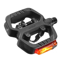 Look Geo Trekking Vision kombinált (SPD patent és városi keretes) pedál, taposófelülettel, beépített világítással, 15 lumen, USB tölthető, 490g, fekete