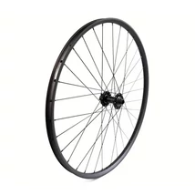 SCH Disc 29-es (25x622) első kerék, tárcsafékes, 6 csavaros, átütőtengelyes (15X100 mm), fekete