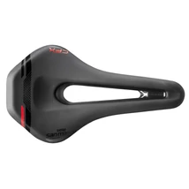 Selle San Marco Ground Carbon FX Narrow MTB nyereg, karbon pálcák, 255x140 mm, 177g, feket​e