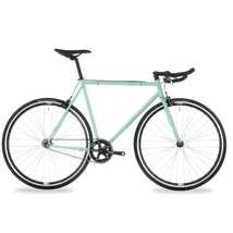 Csepel Royal 4* (2017) férfi 700c fixi-single speed kerékpár, CroMo acél, 52 cm, matt türkiz