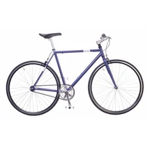 Neuzer Skid férfi 700c fixi-single speed kerékpár, acél, 57 cm, metálkék-ezüst