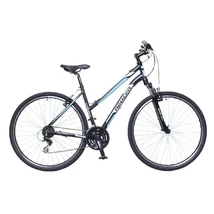 Neuzer X200 2022 női krossz kerékpár, 24s, alumínium, 17-es vázméret, fekete-fehér-kék