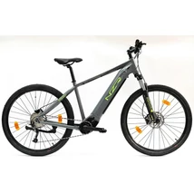 Neuzer Arezzo 2022 férfi elektromos 29 MTB kerékpár, alumínium, Bafang középmotoros, 9s, 17-es vázméret, szürke