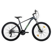 Neuzer Duster Hobby Disc 2025 férfi 27,5-es MTB kerékpár, 21s, alumínium, M-es vázméret, antracitszürke