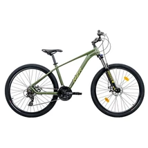 Neuzer Duster Hobby Disc 2025 férfi 27,5-es MTB kerékpár, 21s, alumínium, M-es vázméret, zöld