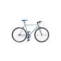Neuzer Skid férfi 700c fixi-single speed kerékpár, acél, 56 cm-es vázméret, celeste-kék