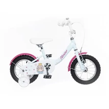 Neuzer BMX 2022 12-es lány kerékpár, 1s, acél, világoskék-hercegnős