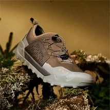 Fizik Terra Ergolace 2.0 férfi trekking és túra kerékpáros cipő, fűzős, SPD, világosbarna, 41,5-es