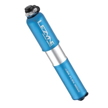 Lezyne Alloy Drive S (190 mm - 114g) alumínium minipumpa, 6,2 bar, integrált flexibilis pumpacsővel, minden szeleptípushoz, kék