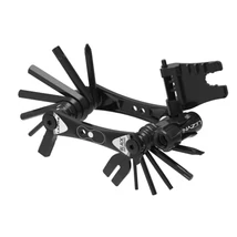 Lezyne Rap II marokszerszám, láncbontó, CO2 patron adapterrel, rotor egyengetővel, 25 funkciós, 196g, fekete