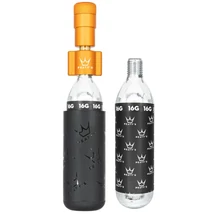 Peaty's Holeshot CO2 minipumpa, presta szelephez, 16 grammos patronnal, narancssárga