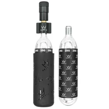 Peaty's Holeshot CO2 minipumpa, presta szelephez, 25 grammos patronnal, fekete