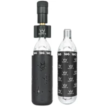 Peaty's Holeshot CO2 minipumpa, presta szelephez, 16 grammos patronnal, fekete