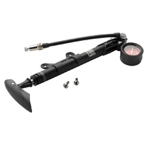 Rock Shox Boxxer nyomásmérõs teleszkóp és minipumpa, 21 bar, fekete-piros
