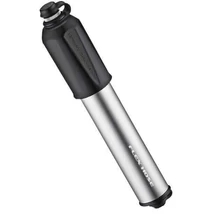 Lezyne Sport Drive HV (190 mm - 96g) alumínium minipumpa, 6,2 bar, integrált flexibilis pumpacsővel, minden szeleptípushoz, ezüst