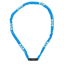 Axa Rigid számkombinációs integrált láncos lakat, 120 cm, kék