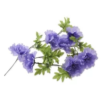 Basil Peony Flower Garland virágos girland dísz kosárra, lila