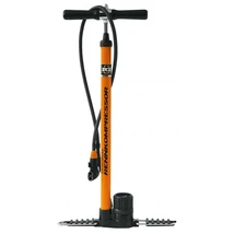 SKS Rennkompressor acél műhelypumpa, minden szeleptípushoz (Multi Valve fejjel), 16 bar, narancs