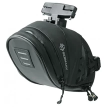 SKS Explorer Click 1800 nyeregtáska, bővíthető, gyorszáras, 1,8L, fekete színű