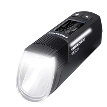 Trelock LS 760 i-GO Vision ION USB-ről tölthető első lámpa, power LED, fekete