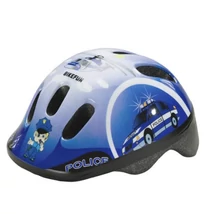Bikefun Ducky gyerek bukósisak, XS-es (44-48 cm), rendőrautós, kék
