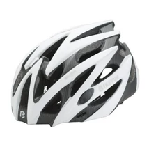 Bikefun Edge unisex bukósisak, L-es (58-61 cm), fehér-karbon