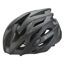 Bikefun Edge unisex bukósisak, M-es (55-58 cm), fekete-karbon