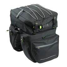 Bikefun Voyager három részes táska csomagtartóra, 32L, fekete