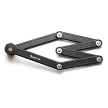 Bikefun Barricade Grand Safe kulcsos colostok lakat, 80 cm, vázkonzollal, fekete