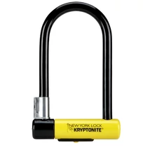Kryptonite New York Lock U-lakat, 203x102x16 mm, sárga