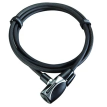 Kryptonite Kryptoflex 1230 kulcsos sodronyzár, 12 mm x 305 cm, vázkonzol nélkül, fekete