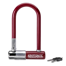 Kryptonite Kryptolok Mini-7 U-lakat, 178 x 82 mm, bordó