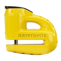 Kryptonite Keeper 5-S2 tárcsafék lakat, sárga narancs színű kábellel