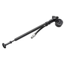 Rock Shox nyomásmérõs teleszkóp pumpa, 40 bar, fekete-fekete