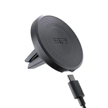 SP Connect Charging Vent Mount 52805 autós mágneses telefon tartó vezeték nélküli töltéssel, fekete