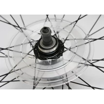 Velotech agyperemre pattintható műanyag küllővédő kazettás és menetes agyakhoz, 34T, átlátszó