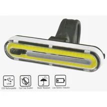 Velotech 50 CHIP LED-es USB-ről tölthető első lámpa