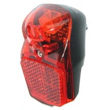 Velotech Retro 1 LED-es dinamós hátsó lámpa sárvédőre, 0,2W, piros