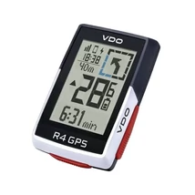 VDO R4GPS kerékpár computer, 14 funkciós, vezeték nélküli, Bluetooth, ANT+, fehér - fekete
