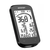 iGPSPORT BSC100 Max GPS-es kerékpár komputer, Bluetooth, 3 colos kijelző, fekete