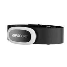 iGPSPORT HR50 pulzusmérő öv, Bluetooth, ANT+, fehér-fekete